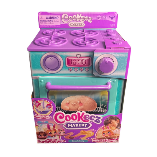 Cookeez Makery Baked Treatz Oven Mix & Make a Surprise Pet Interactive Toy