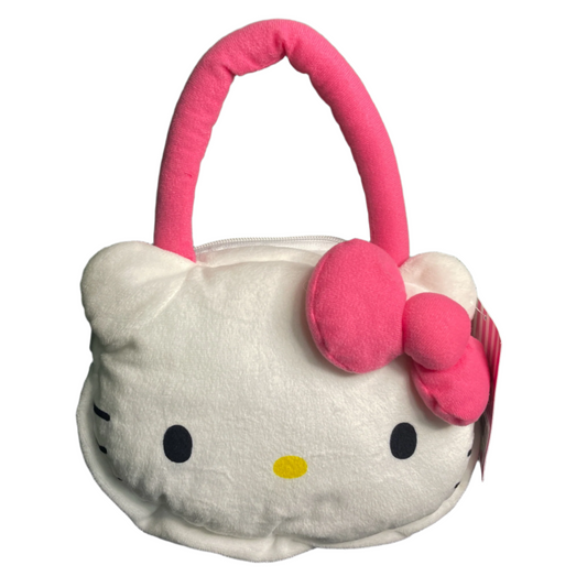 Sanrio Hello Kitty Pink Girls Handbag Soft Purse Kids Accessory