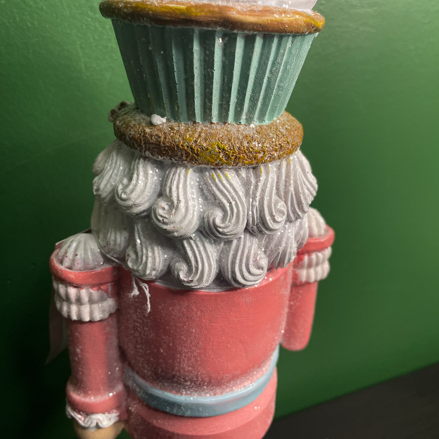 Cupcakes and Cashmere Pastel Cupcake Nutcracker 13.5" Holiday Christmas Decor