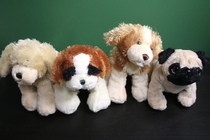 Lot of 11 Webkinz Dogs Dalmatian Chihuahua Husky Poodle Yorkie + More NO CODE